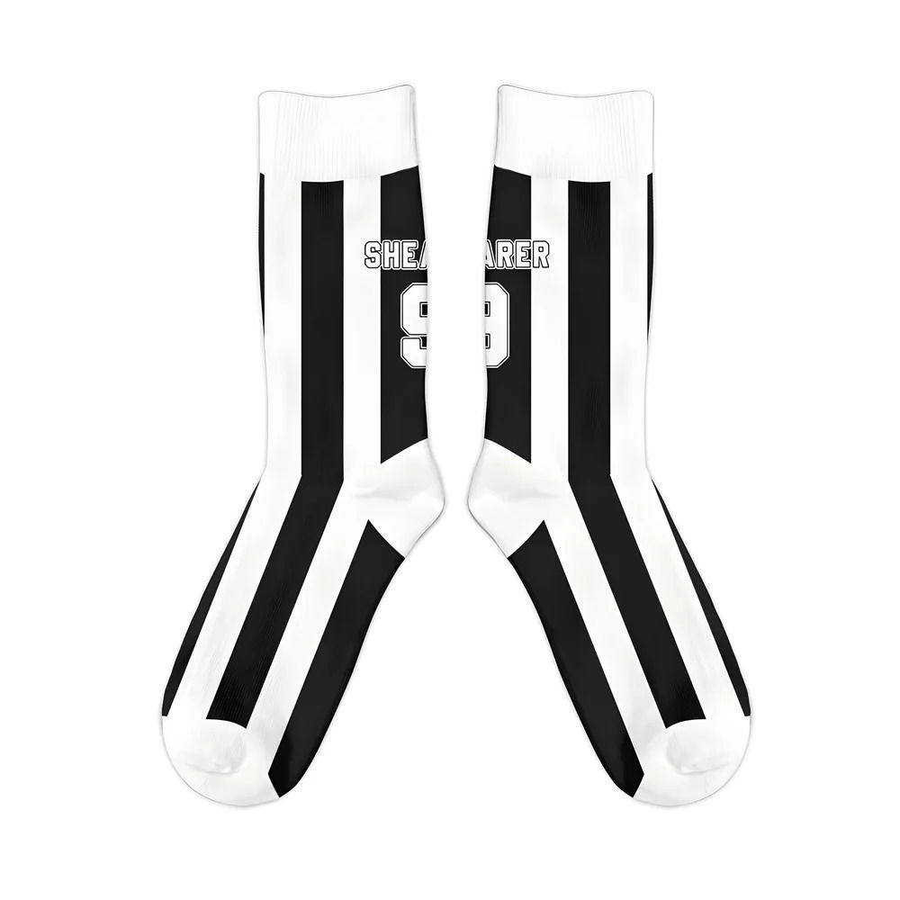 Newcastle 1996 Alan Shearer Retro Football Socks