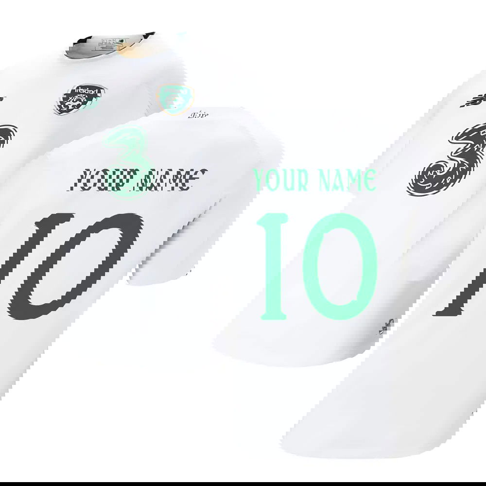 2019-2020 Ireland Away New Balance Football Shirt (Kids) (Your Name)