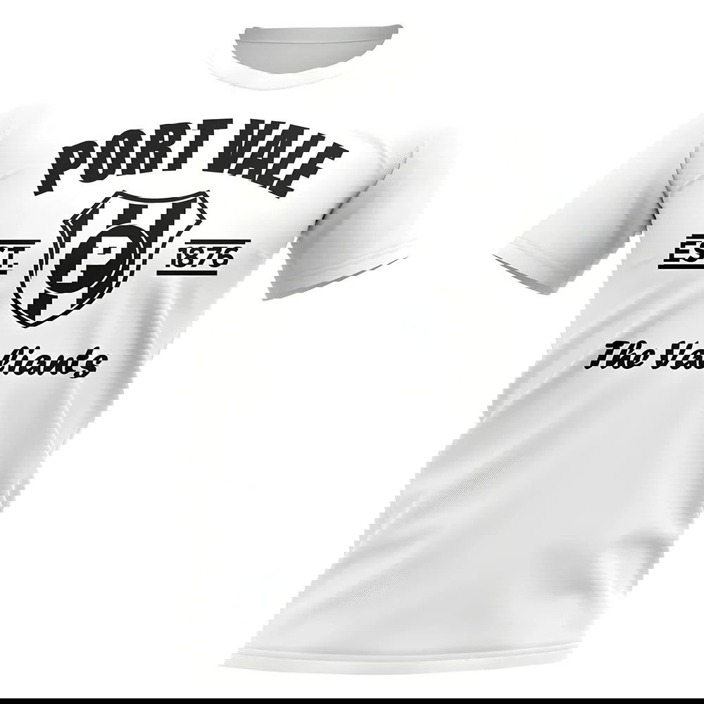 Port Vale Established Football T-Shirt (White)