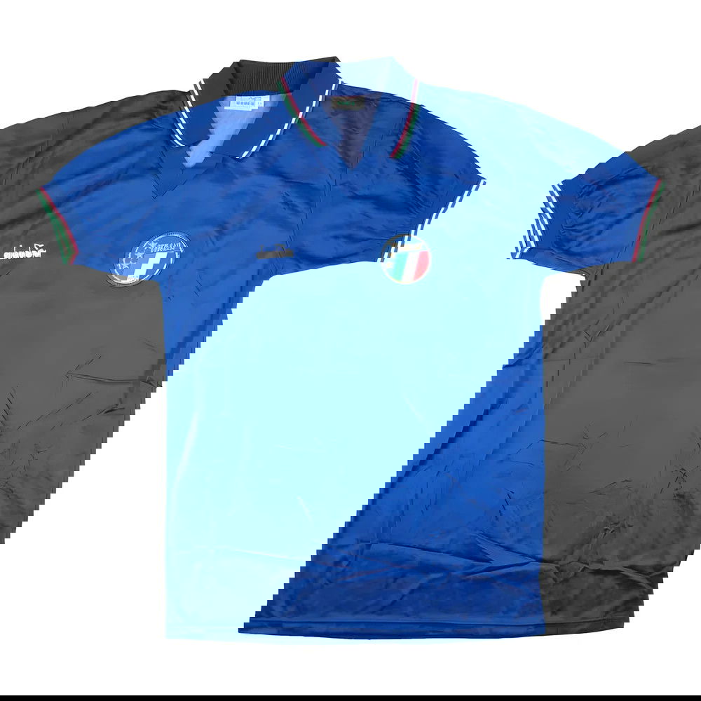 Italy 1990-91 Home Shirt (#9) ((Excellent) M)