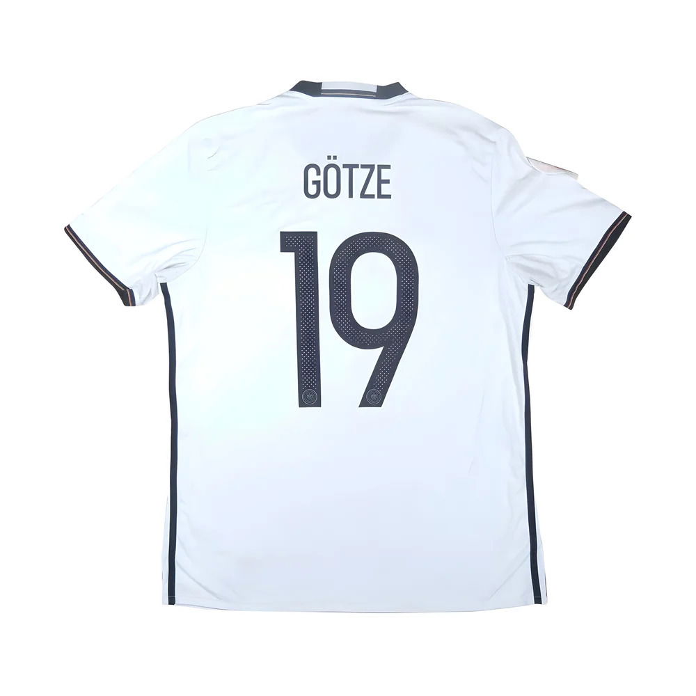 Germany 2016-17 Home Shirt (Gotze #19) (Very Good)