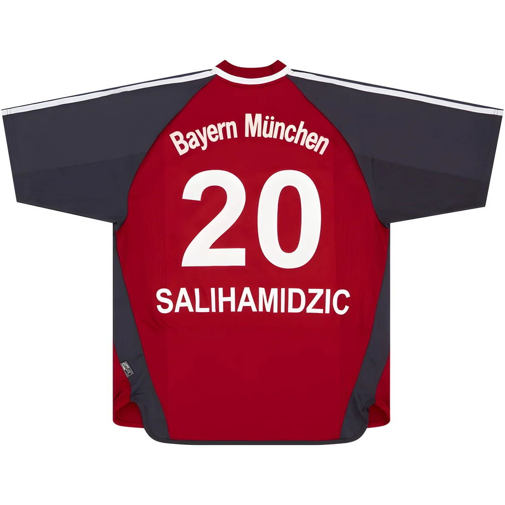 Bayern Munich 2001-02 Home Shirt (Salihamidzic #20) (Very Good)