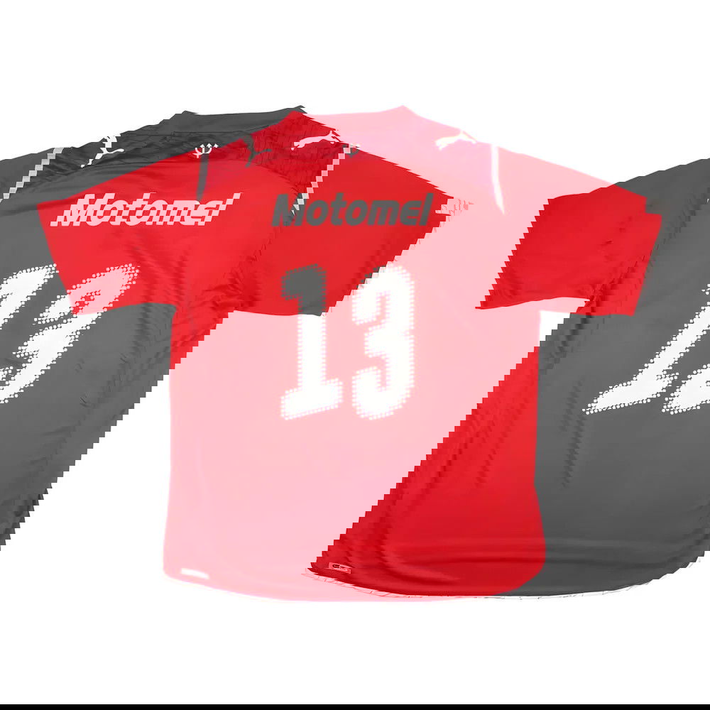 Independiete 2009-10 Home Shirt (#13) (L) (Very Good)