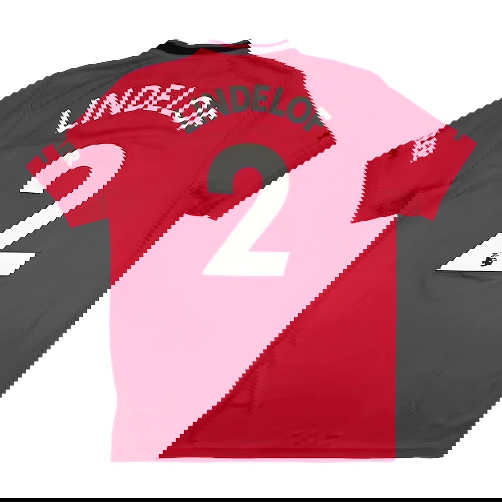 Manchester United 2019-20 Home Shirt (Lindelof #2) (M) (Very Good)