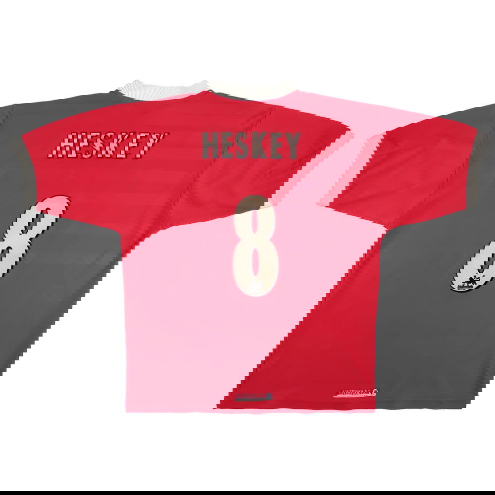 Liverpool 1998-00 Home Shirt (Heskey #8) (L) (Very Good)