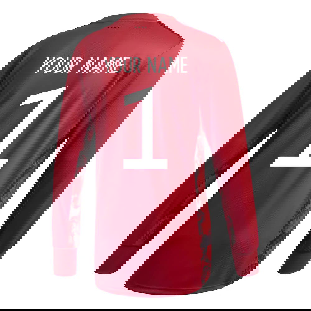 2020-2021 Germany Home Adidas Goalkeeper Shirt (Your Name)