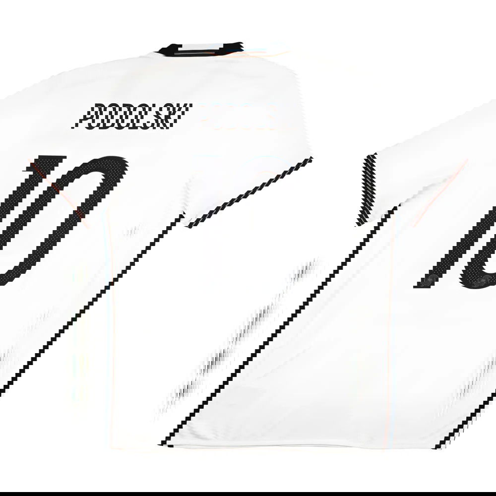Germany 2016-17 Home Shirt (L) Podolski #10 (Very Good)