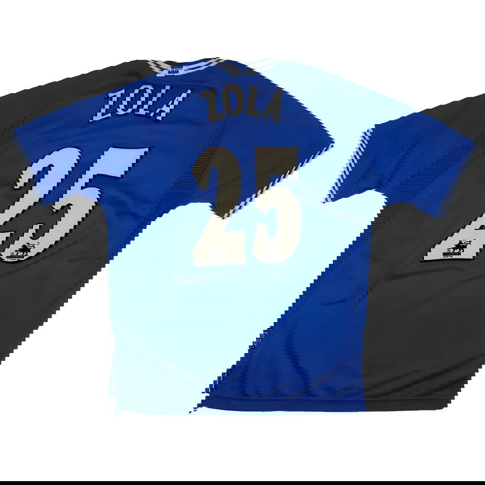 Chelsea 1999-2001 Home Shirt (Youths) Zola #25 (Excellent)