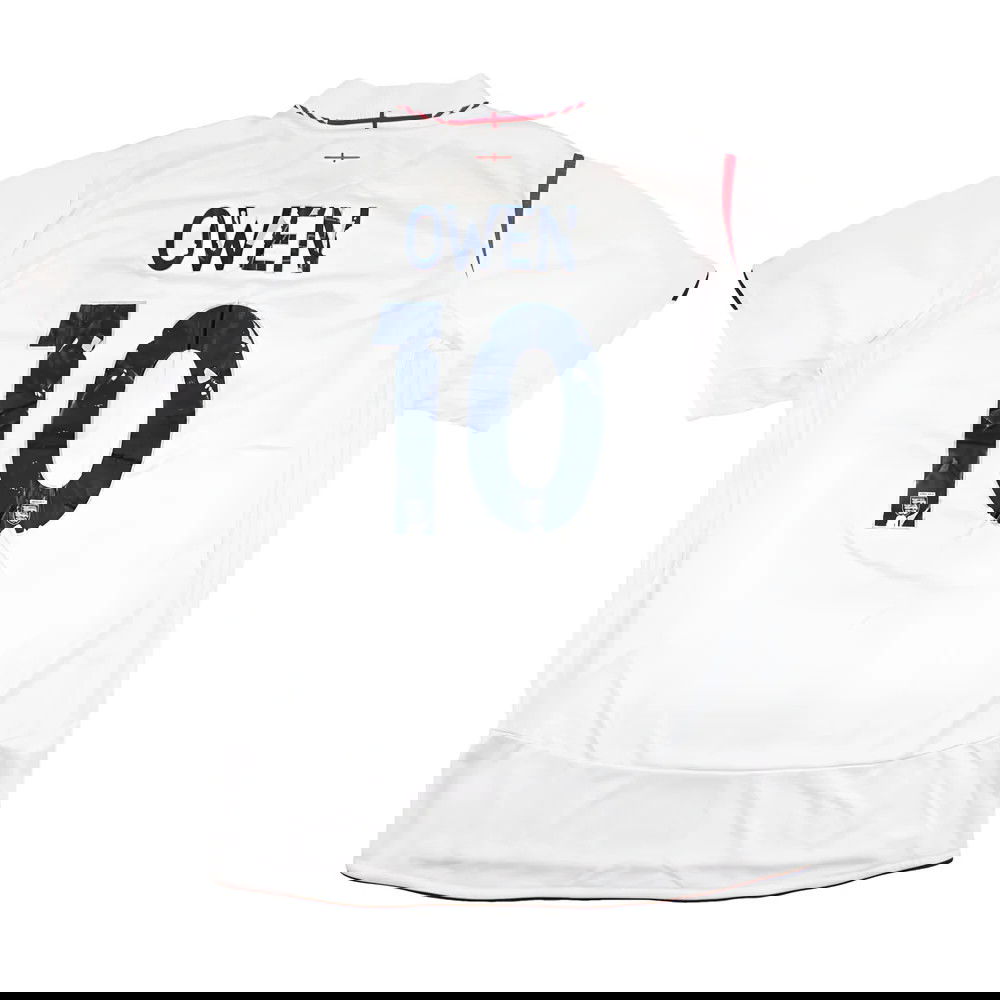 England 2005-07 Home Shirt (M) D. Bent #10 (Good)