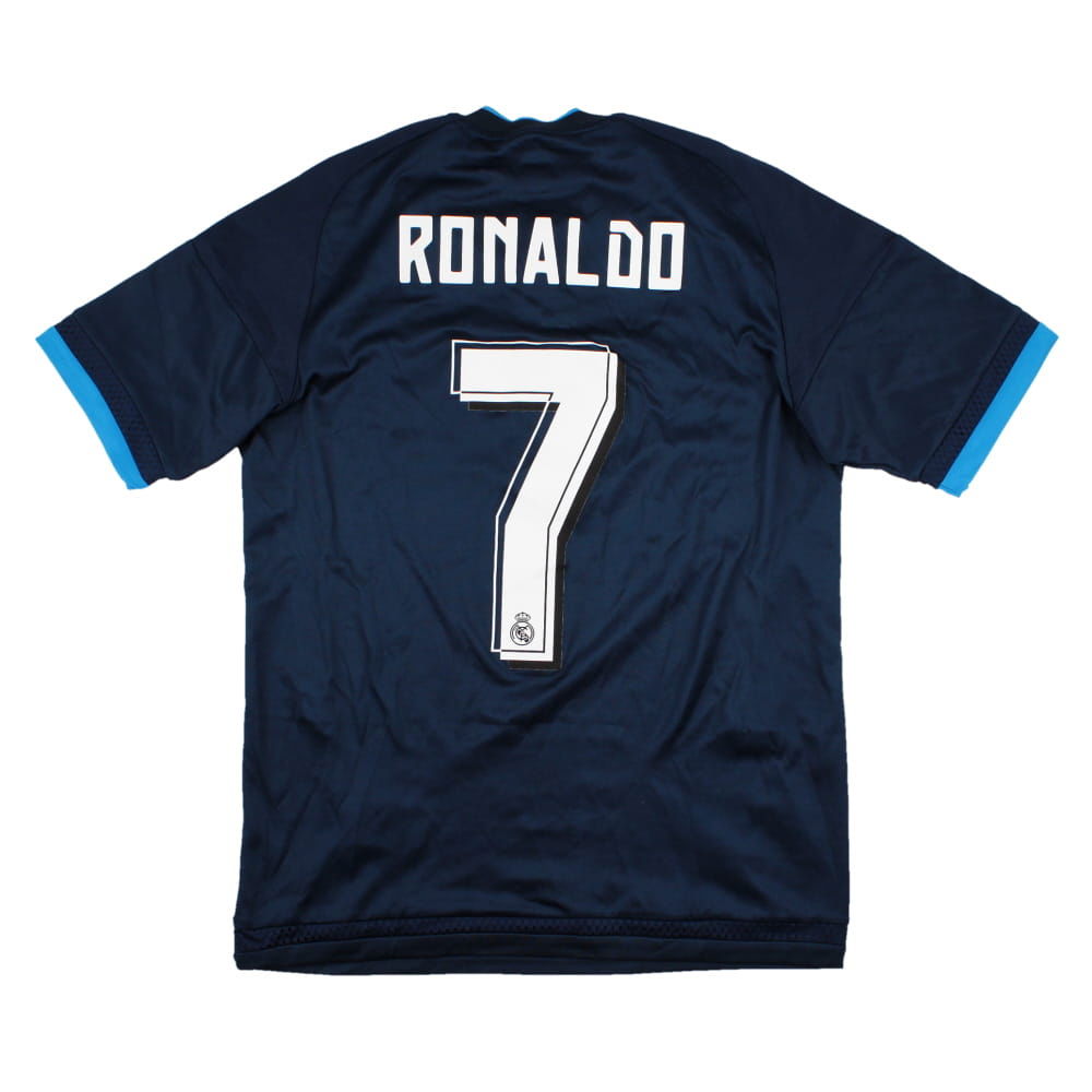 Real Madrid 2015-16 Third Shirt (S) Ronaldo #7 (Excellent
