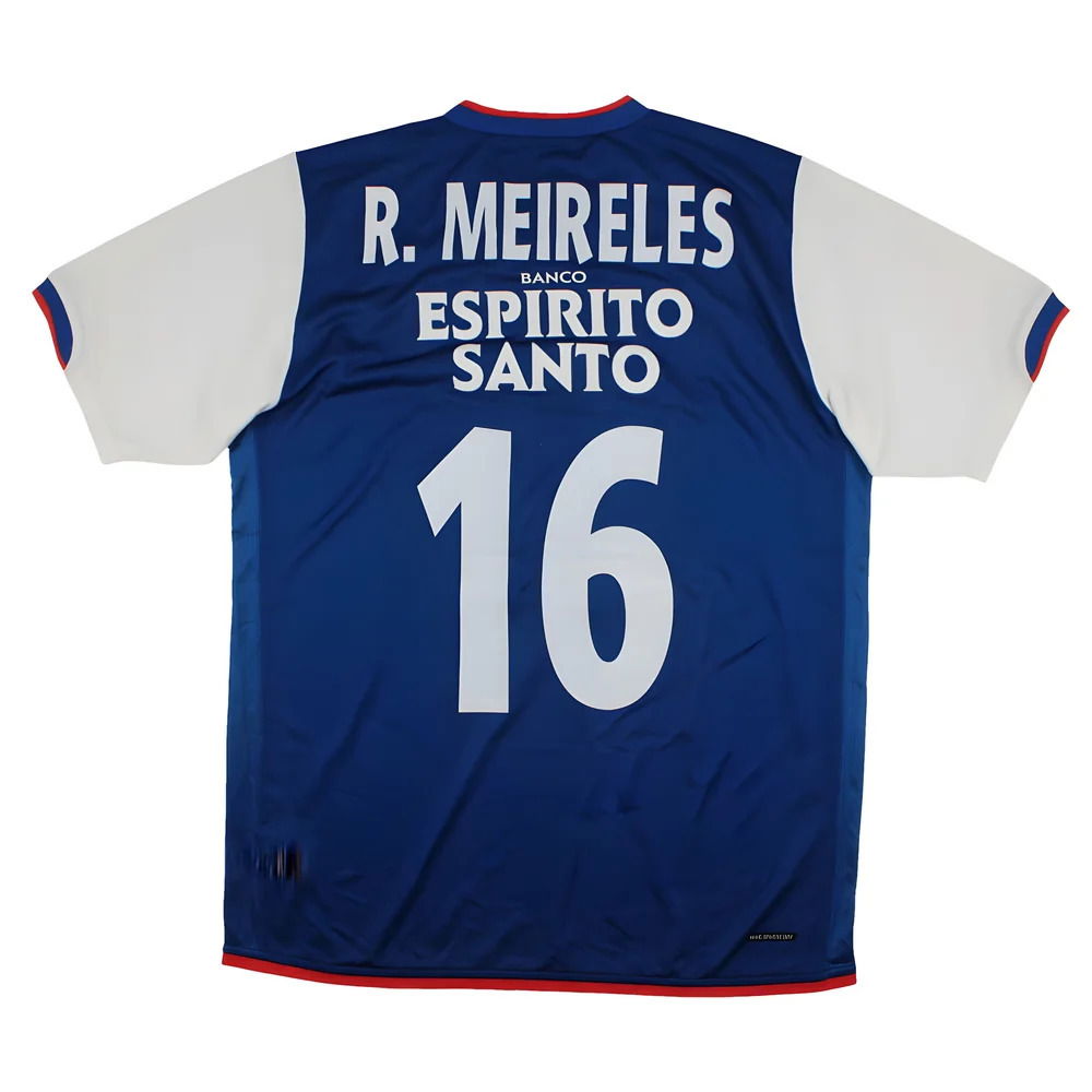 Porto 2006-07 Home Shirt (Dragao Sponsor) (L) R. Meireles #16 (Very Good)