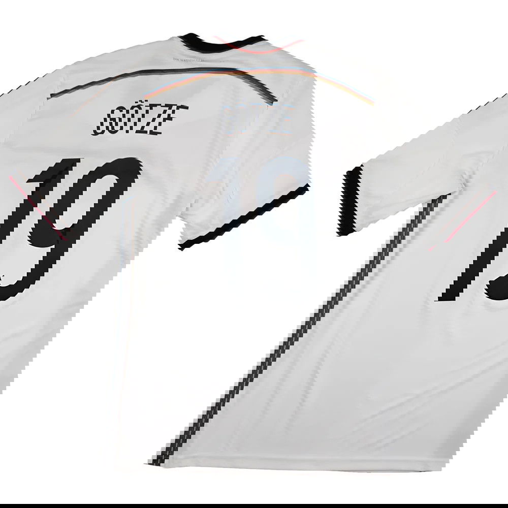 Germany 2014-15 Home Shirt (M) Gotze #19 (Excellent)