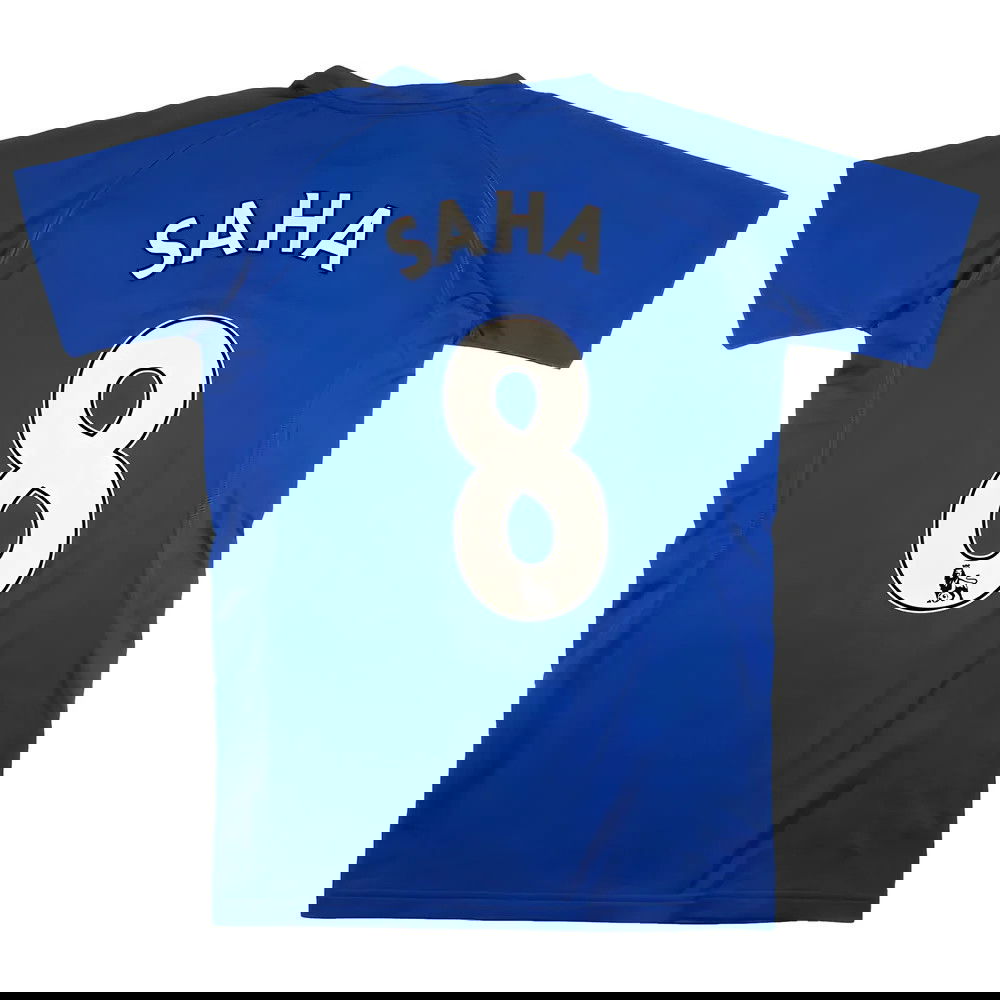 Everton 2010-11 Home Shirt (Saha #8) (S) (Very Good)