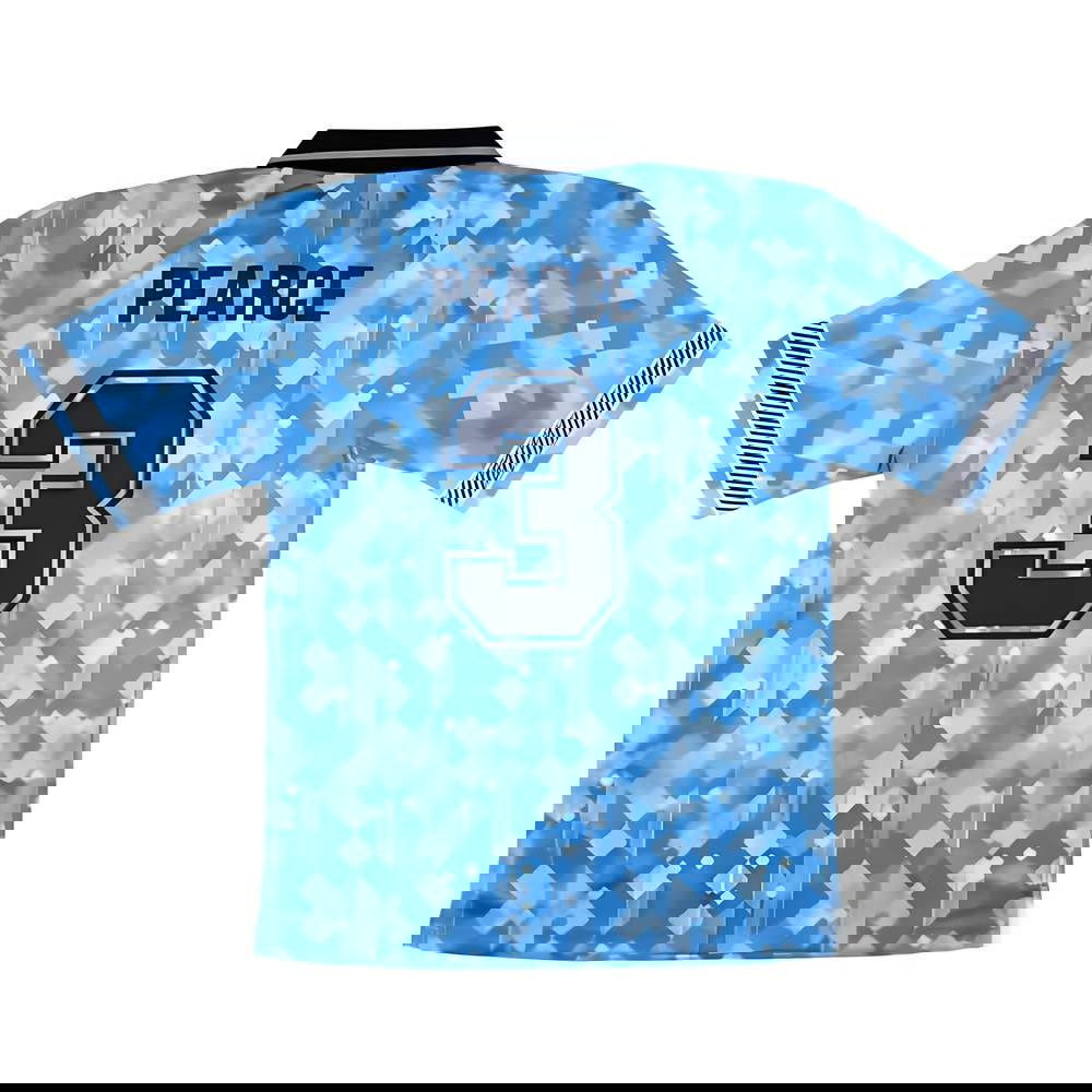 England 1990 Score Draw Third Shirt (M) Pearce #3 (Excellent)