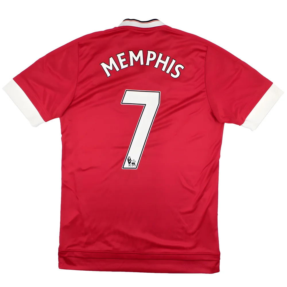 Manchester United 2015-16 Home Shirt (Memphis #7) (2XL) (Excellent)