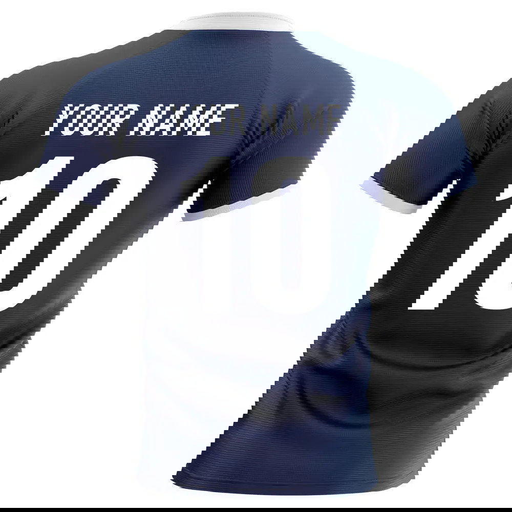 2025-2026 Scotland Flag Concept Rugby Shirt (Your Name)