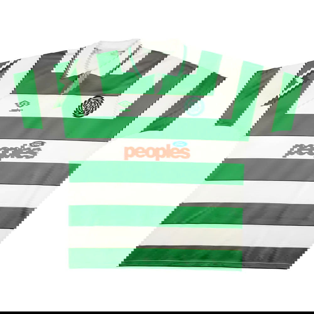 Celtic 1991-92 Home Shirt (L) (Very Good)