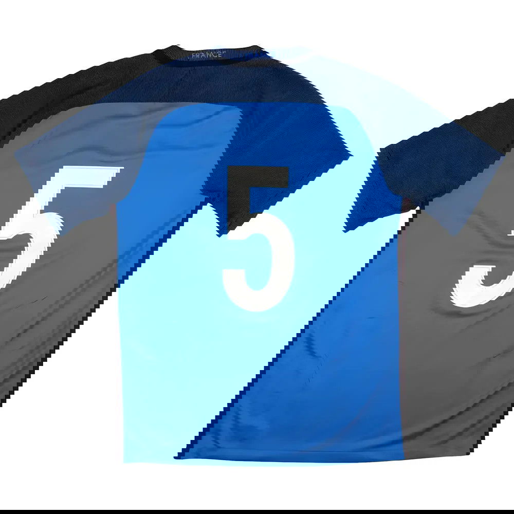 France 2016-17 Home Shirt (M) #5 (Excellent)