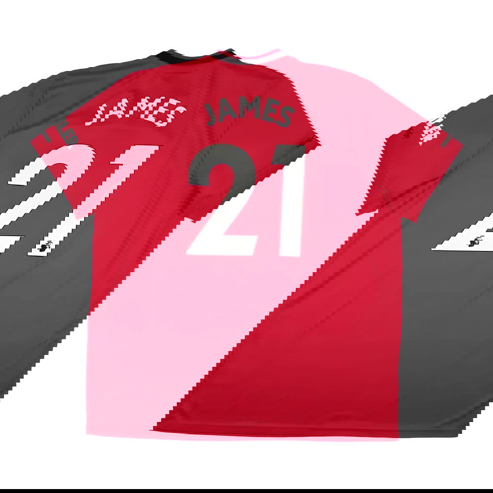 Manchester United 2019-20 Home Shirt (XXL) James #21 (Excellent)