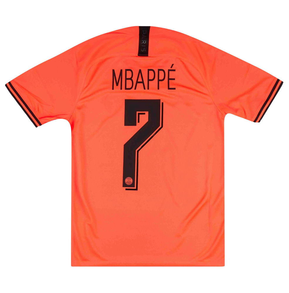 PSG 2019 20 Away Shirt Mbappe 7 L Mint VelRLN Uksoccershop