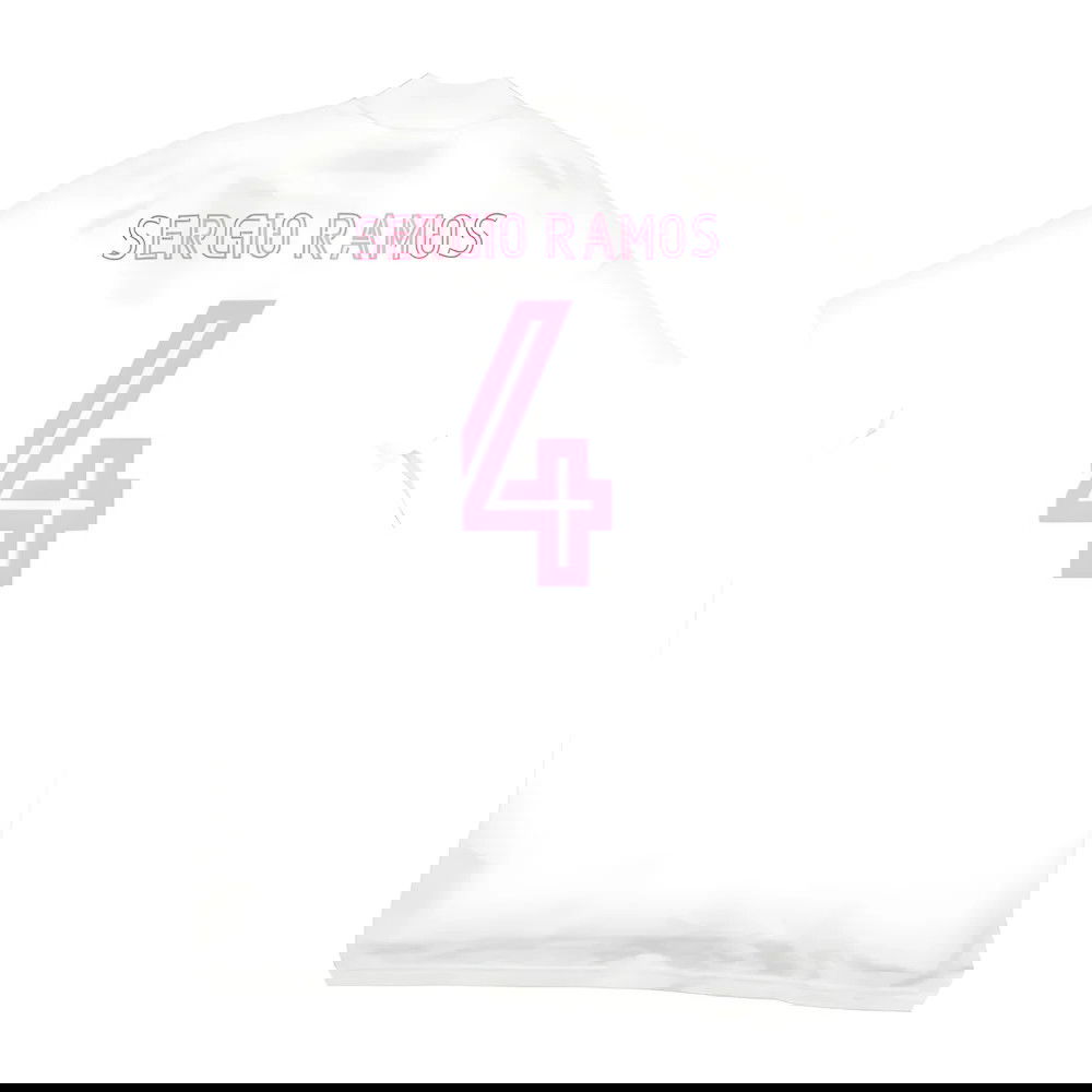Real Madrid 2020-21 Adidas Training Shirt (L) Sergio Ramos #4 (BNWT)