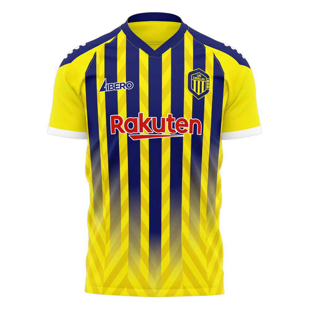  2025-2026 Rosario Central Home Concept Shirt (Libero) Adult Short Sleeve