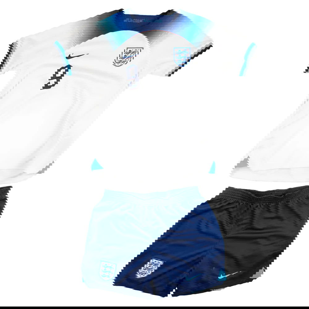 England 2022-2023 Home Mini Kit (XLB) #9 (Very Good)