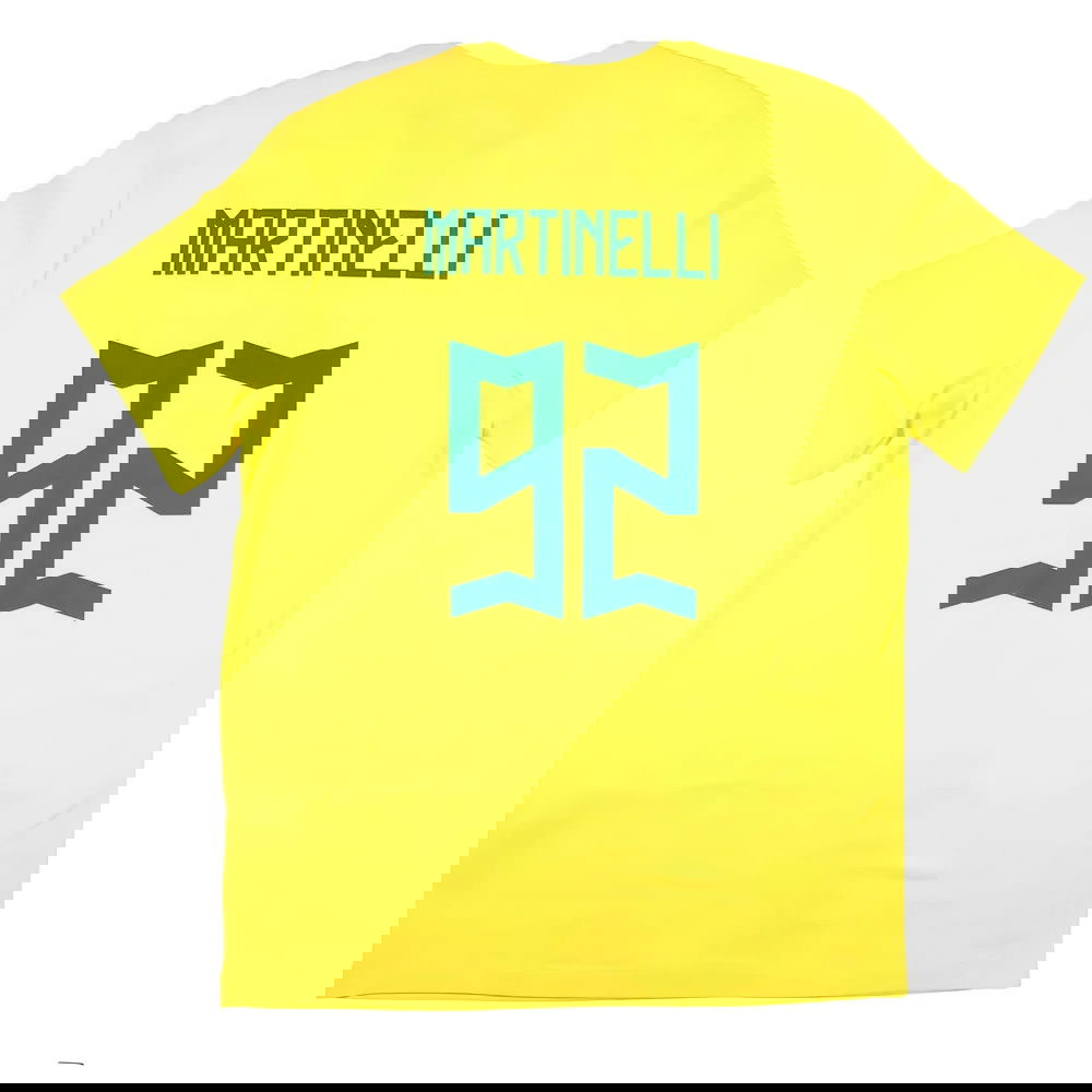 Brazil 2023-24 Nike T-Shirt (L) Martinelli #92 (BNWT)