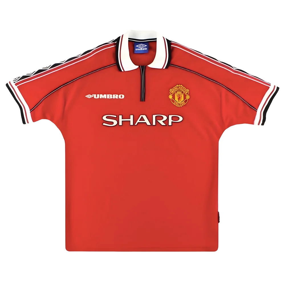 Manchester United 1998-2000 Home Shirt (XXL) (Excellent)