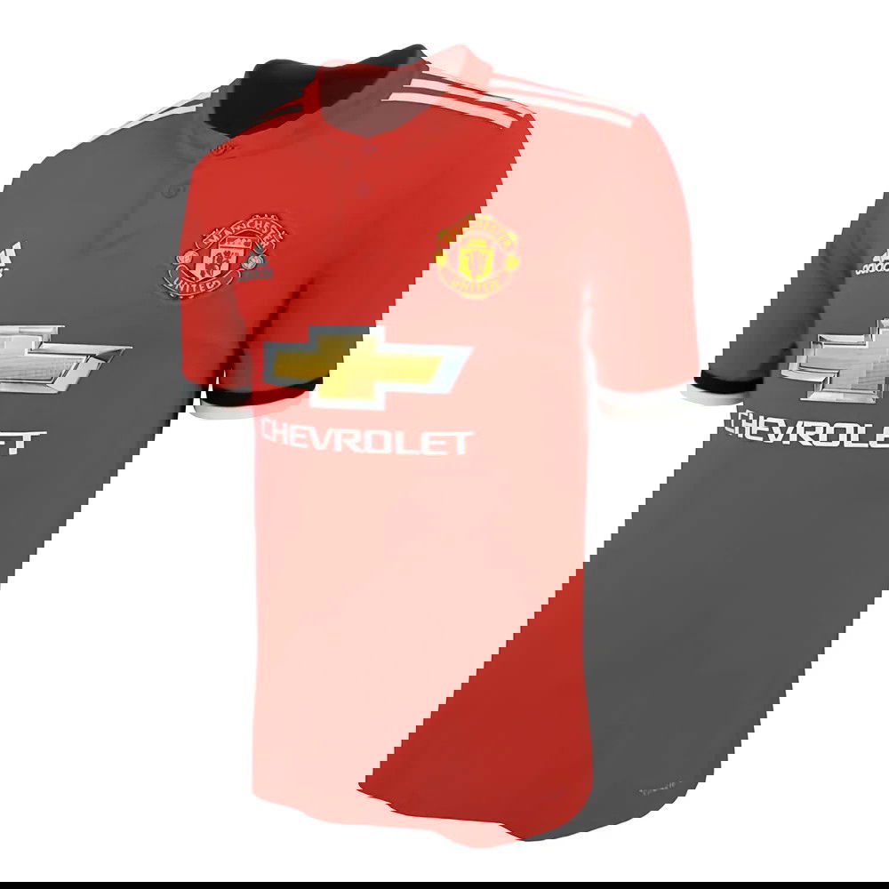 Manchester United 2017-18 Home Shirt (XLB) (Very Good)