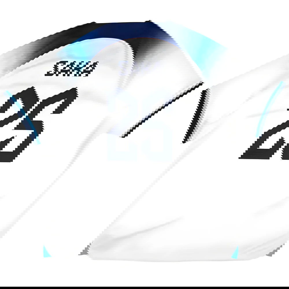 England 2022-23 Home Shirt (XXL) Saka #25 (Mint)