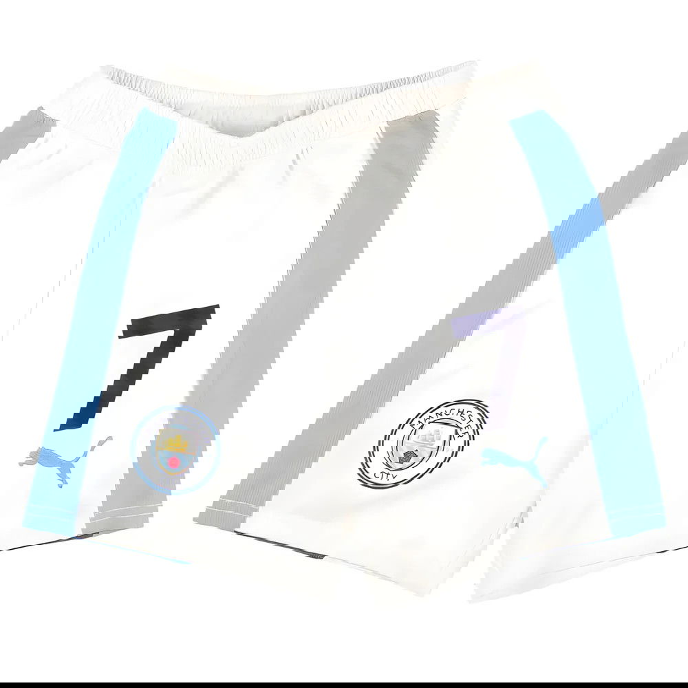 Manchester City 2023-24 Home Shorts (SB) #7 (Excellent)