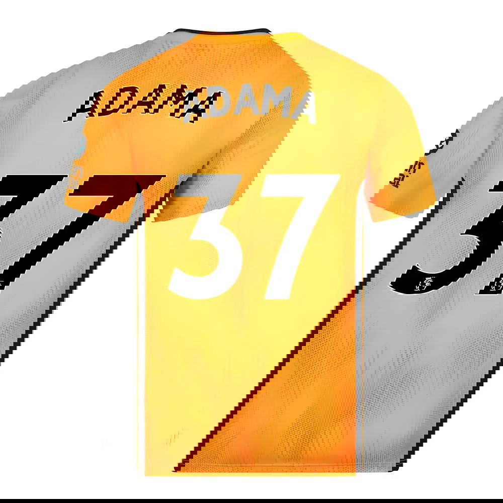 Wolverhampton 2019-20 Home Shirt (L) Adama #37 (Excellent)