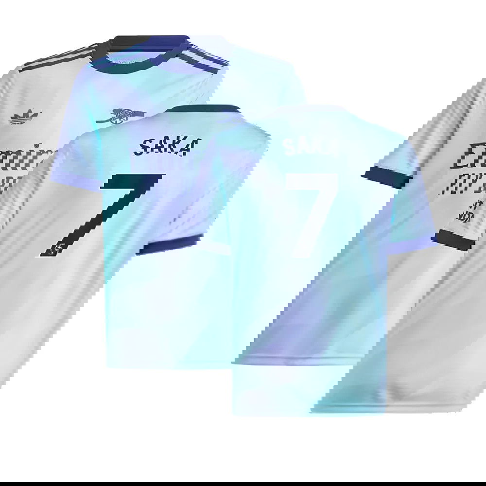 Arsenal 2024-25 Third Shirt (9-10y) Saka #7 (Excellent)