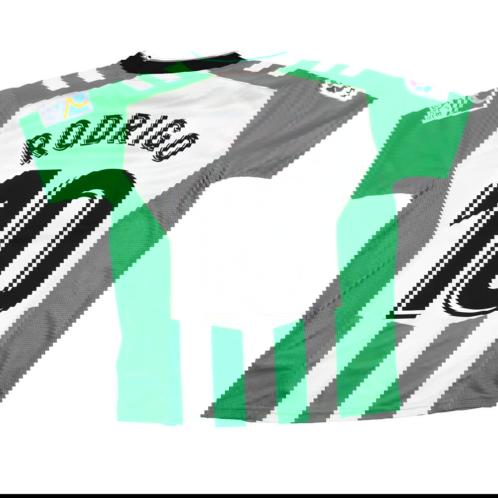 Real Betis 2022-23 Home Shirt (Small Boys) Rodrigo #10 (Mint)