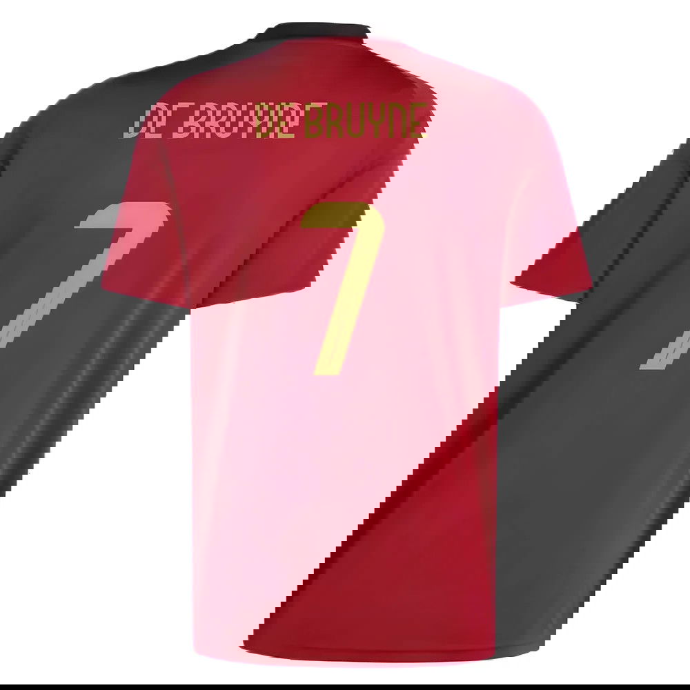 Belgium 2024-2025 Home Fan Shirt (Kids) (9-10y) (De Bruyne 7) (BNWT)