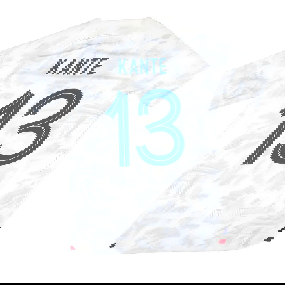 France 2022-23 Away Shirt (Medium Boys) Kante #13 (Mint)