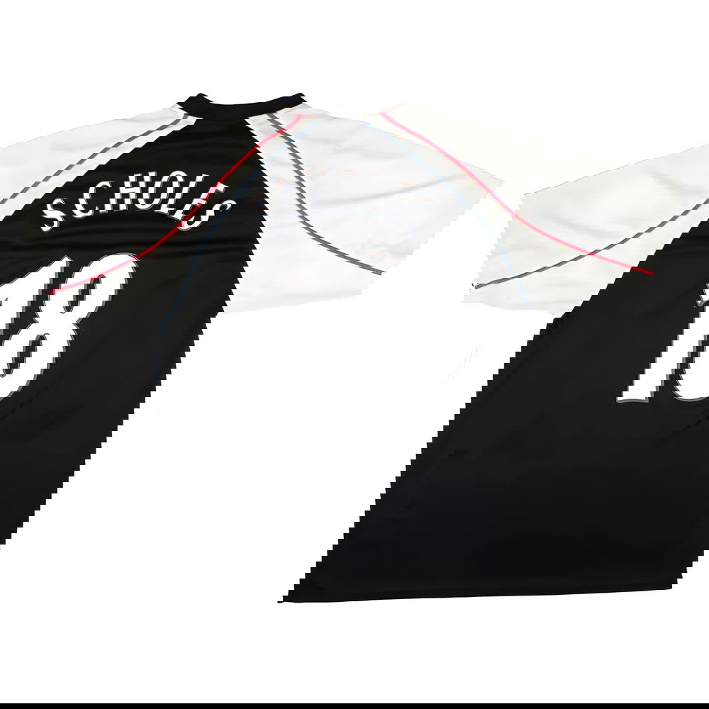 Manchester United 2002-03 Nike Training Shirt (XL) Scholes #18 (Excellent)