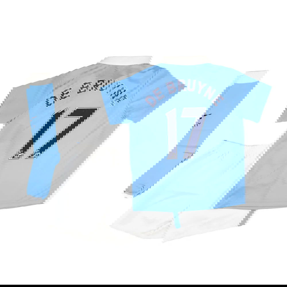 Manchester City 2015-16 Home Mini Kit (LB) De Bruyne #17 (BNWT)