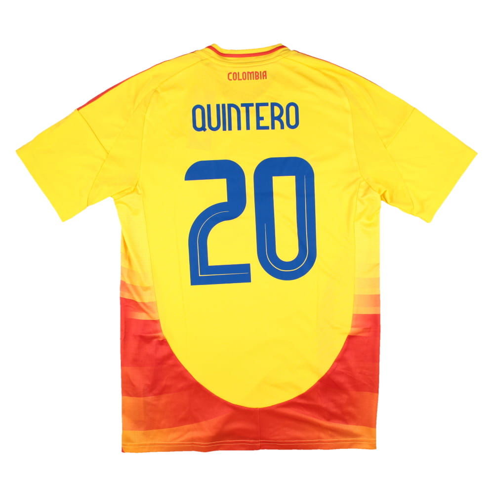 Colombia 2024-25 Home Shirt (M) Quintero #20 (BNWT)