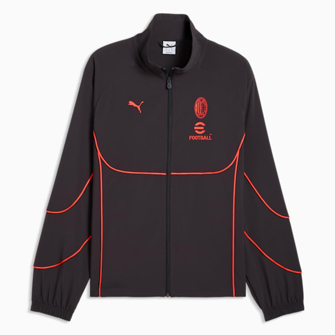 2026-2027 AC Milan PUMATECH-X Track Jacket - woven (Flat Dark Gray)