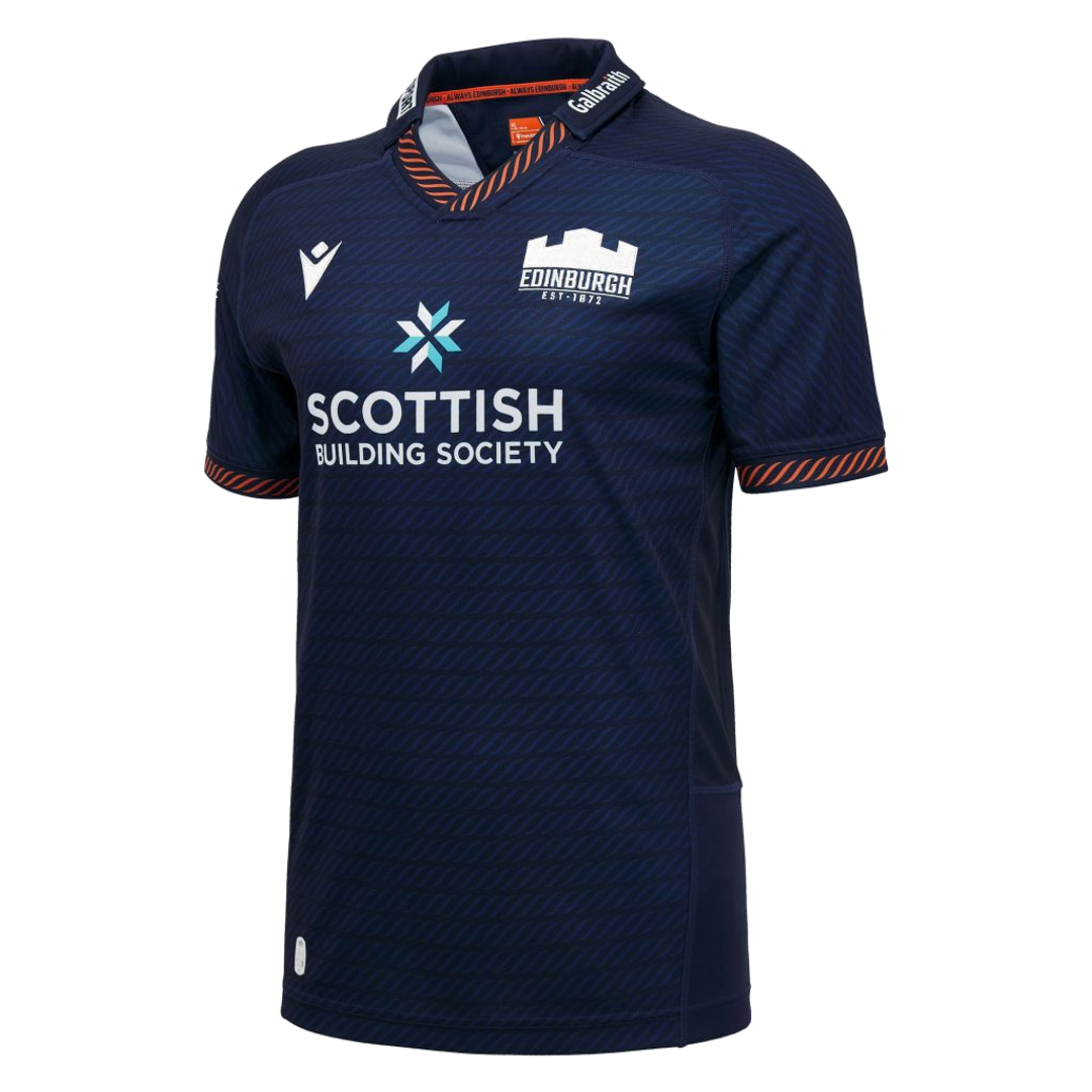 2026-2027 Edinburgh Rugby Poly Home Shirt