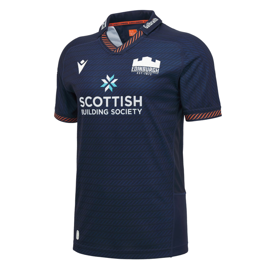 2026-2027 Edinburgh Rugby Poly Home Shirt - Kids