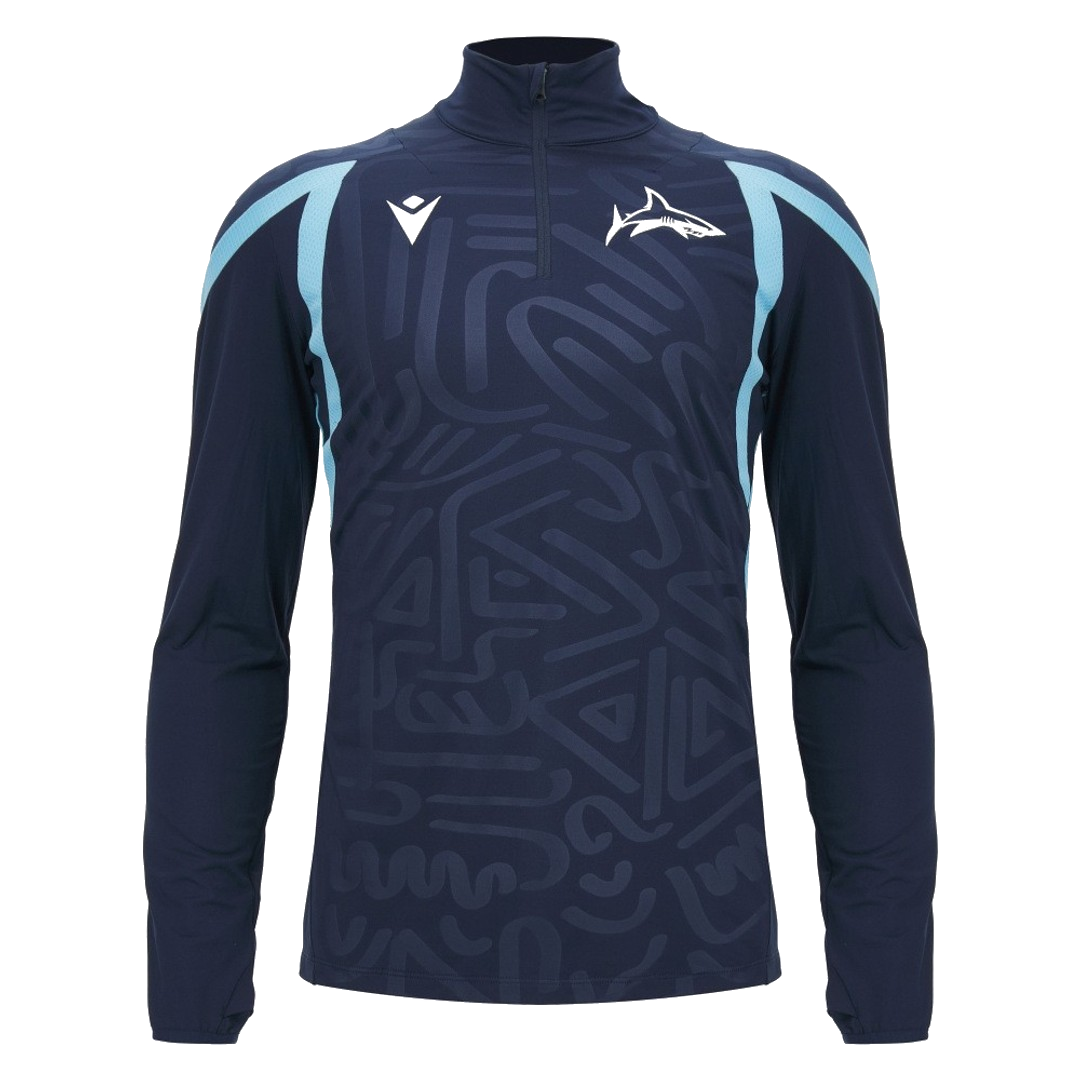 2026-2027 Sale Sharks 1/4 Training Top (Navy)