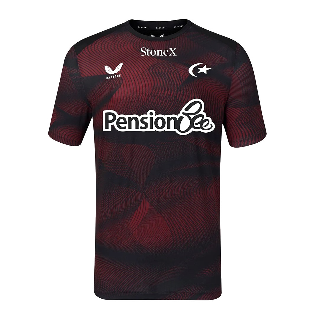 2026-2027 Saracens Rugby Pre-Match Shirt (Black)