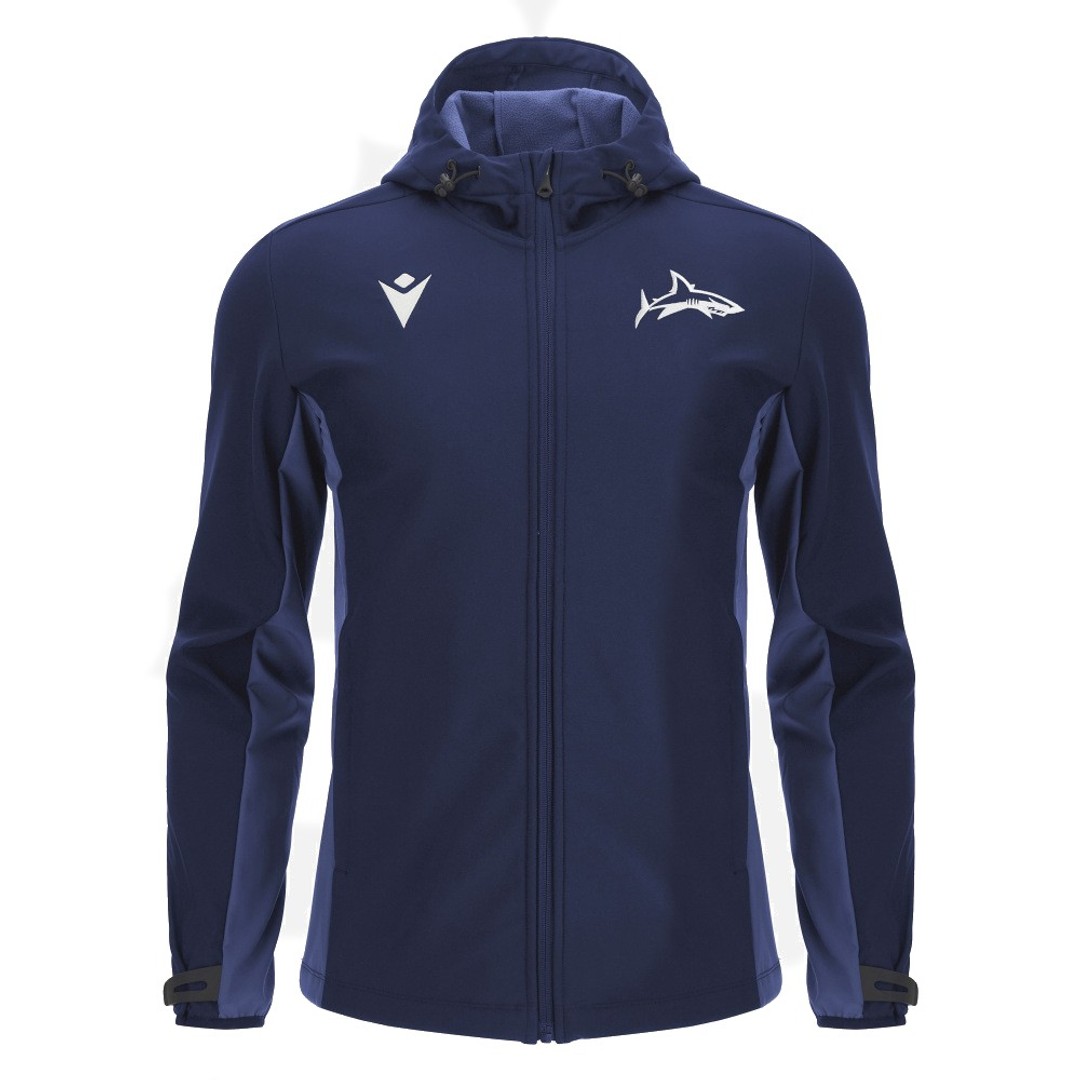 2026-2027 Sale Sharks Softshell Heavy Jacket (Navy)