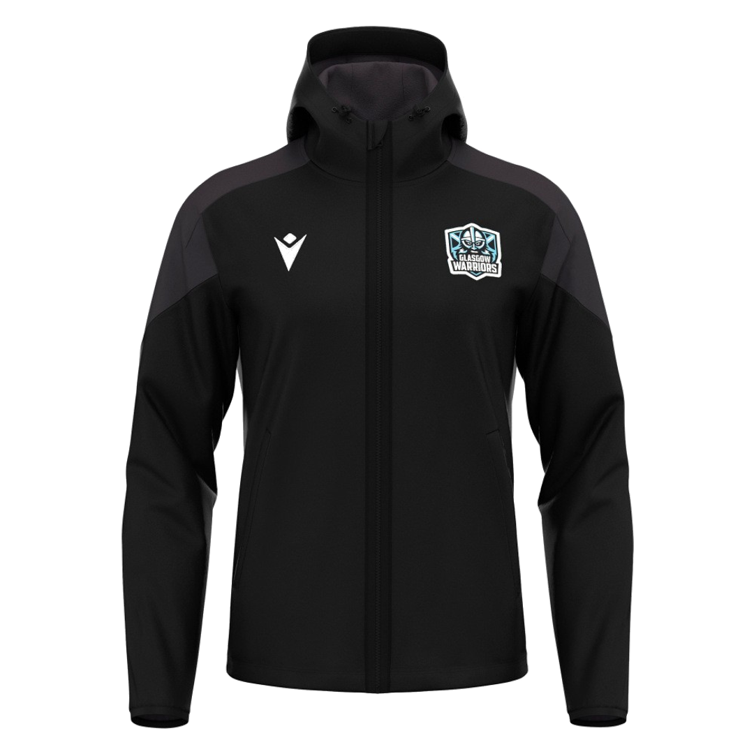 2026-2027 Glasgow Warriors Softshell Jacket (Black)