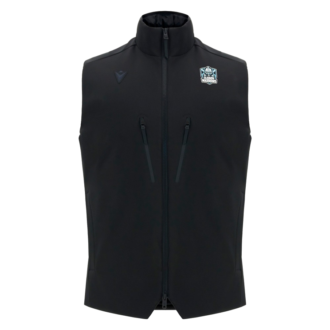 2026-2027 Glasgow Warriors Padded Gillet (Black)