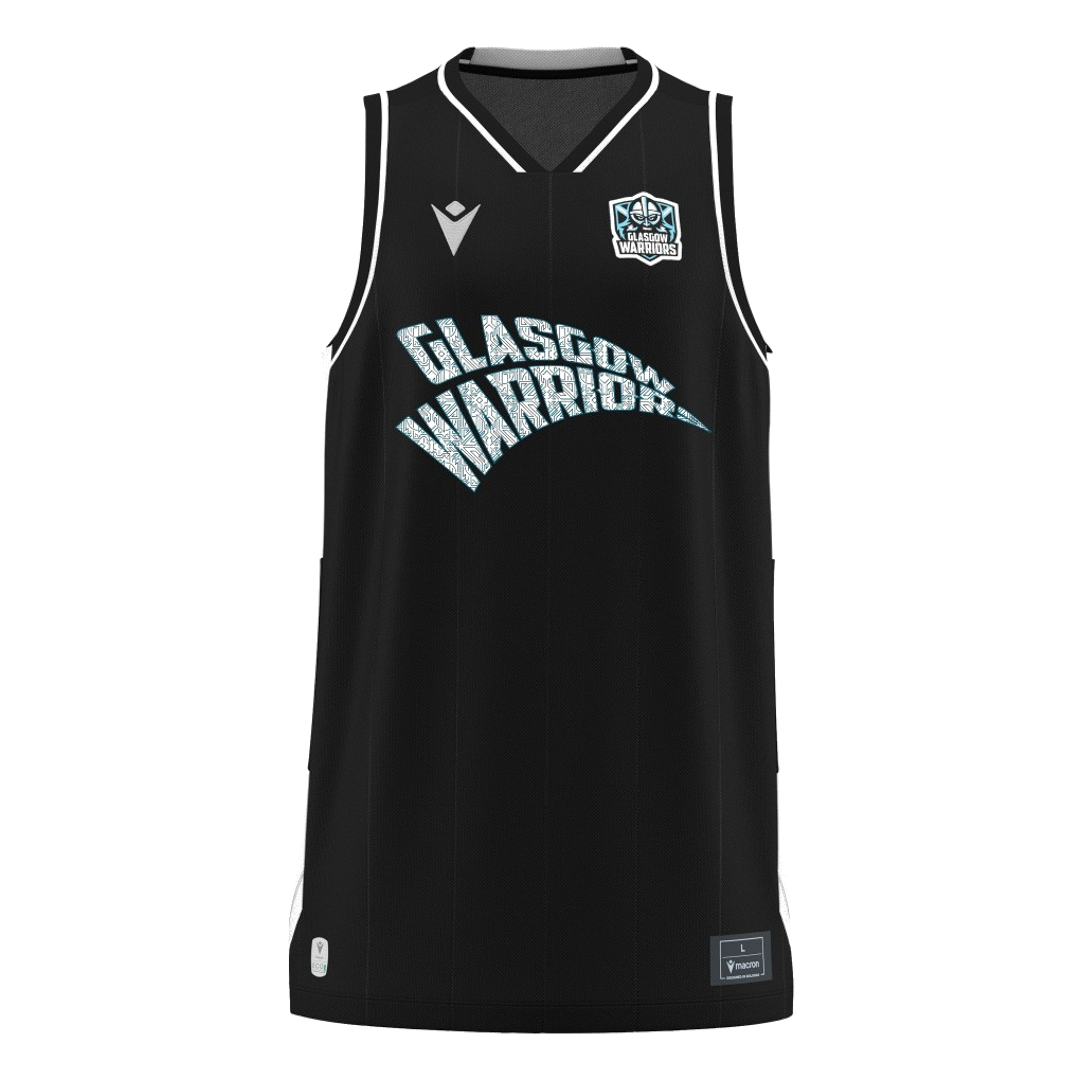 2026-2027 Glasgow Warriors Basketball Vest (Black)