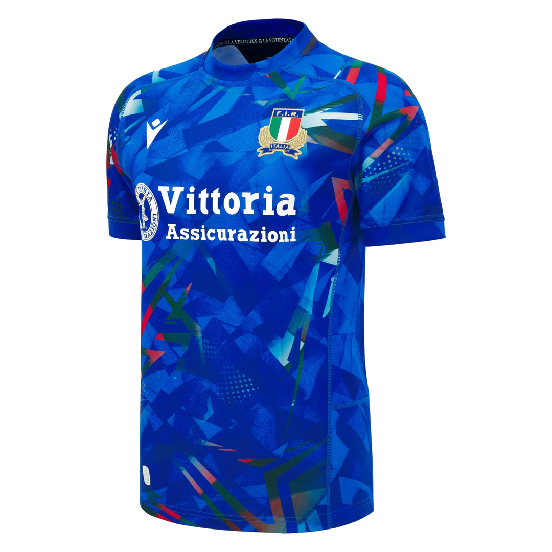 2026-2027 Italy Rugby Poly Home Shirt